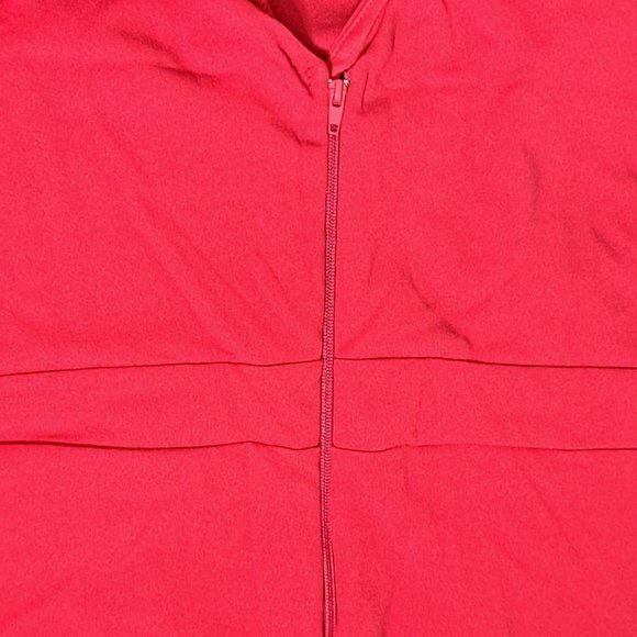 Passion Red Sleeveless Women’s Jumpsuit – Plus – 2X & 3X - Picture 6 of 8